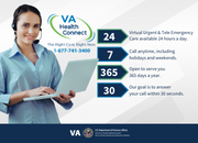 The VISN 8 Clinical Contact Center can provide virtual urgent care and support to Veterans 24/7/365. Effective March 28, 2024, the center is now also providing tele emergency care, or Tele-EC.